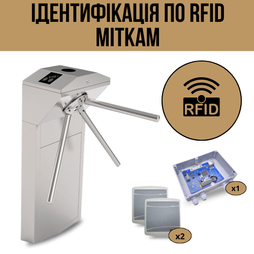 Система контролю доступу Stop-Net 4.0 з турнікетом ZkTeco TS1000 Pro